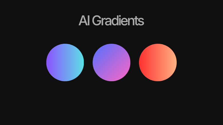 AI-generated website design